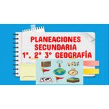 Planeaciones Secundaria Geografía Ciclo 2022-2023