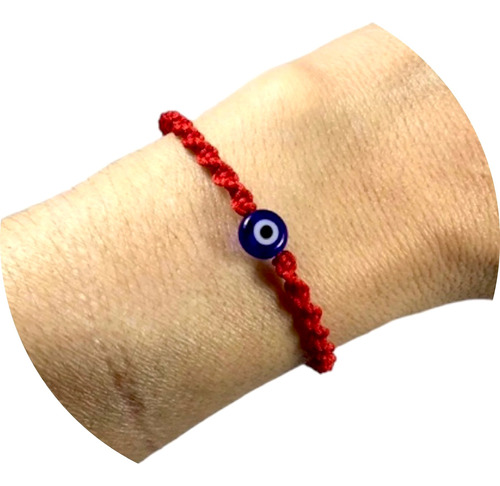 Pulsera Tejida Con Ojo Turco . Protección