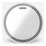 Evans Tt12ec2s Parche 12 Tom Transparente Clear Doble Capa