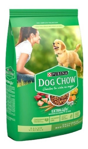 Dog Chow Cachorro Puppy Raza Mediana Y Grande