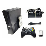 Xbox 360 Slim 1tb Rgh Series Control Fuente Juegos