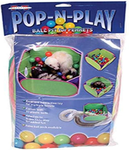 Marshall Pet Products Hurón Pop-n-play Ball Pit, Todos Los T