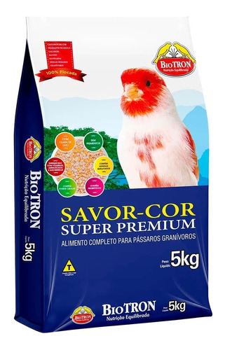 Farinhada Savor Cor Super Premium Biotron 5 Kg - Original