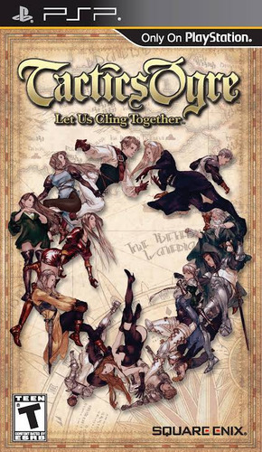 Tactics Ogre Mídia Física Psp Playstation Portátil 