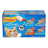 Alimento Para Gatos Purina Friskies Pescado 40 Latas