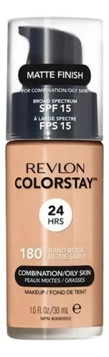 Base Líquida Revlon Colorstay 24h Fps15 180