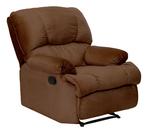 Bergere Perugia Reclinable Tela Velvet Chocolate