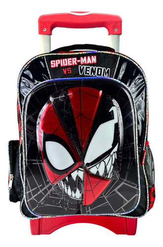 Mochila Spiderman Con Ruedas Primaria Original