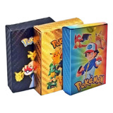 X54 Cartas Pokemon Metalizadas Coleccionables Tornasol Rando