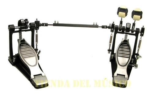 Pedal Doble Jinbao P-6a Para Bombo De Bateria Percusion