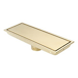 Rejilla De Piso 20x10cm Troya Vintage Gold