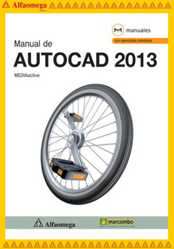 Manual De Autocad 2013, De Mediaactive. Editorial Alfaomega Grupo Editor, Tapa Blanda, Edición 1 En Español, 2013