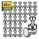 Findmag Paquete De 45 Imanes Para Refrigerador, Pequenos Ima