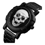 Reloj De Hombre Calavera, Metálico. Super Exclusivo!!!!!