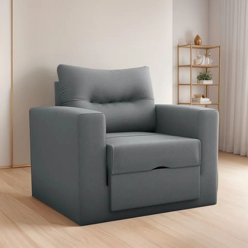 Poltrona Que Vira Cama Conforto 2 Em 1: Ideal P/ Salas