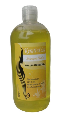 Shampoo Neutro Para Alisados Y Botox 