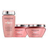 Kit Chroma Abs Kerastase Shampoo Bain 250ml + 2masque 200ml