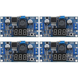 4 Piezas Ajustables Lm2596s Dc-dc Buck Convertidor Reducido