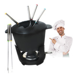 Fondue Hierro 6 Personas Para Carne Queso Chocolate Laffitte