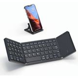 Teclado Bluetooth Plegable, Teclado Inalámbrico Portátil Ple