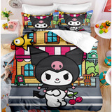 Ropa De Cama Doble De Animación My Melody Kuromi