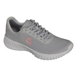 Tenis Deportivo Dama Cklass Gris 667-95