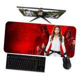 Mousepad Gamer Grande 90x40 - Marvel - Viuva Negra 1