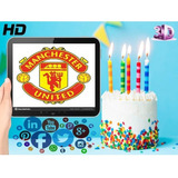 Vídeo Invitación Cumpleaños Manchester United Efectos 3d Hd