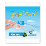 Baño Facil Paño Jabonoso Aloe Vera De 10 Unidades