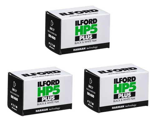 Ilford Hp5 Plus, Película De Impresión En Blanco Y Negro, 35