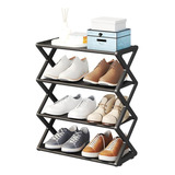 Mueble Zapatero Metal Organizador Zapatos Estante Plastico