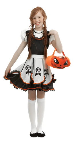Disfraz De Calabaza Linda Para Niñas Cute Pumpki Fiestas