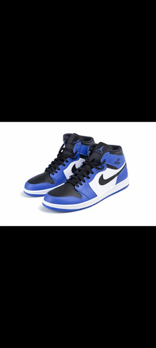 Nike Air Jordans 1 Mid Azul Royal, Negro Y Blanco Talla (usa) 15 Para Hombre | Envío gratis