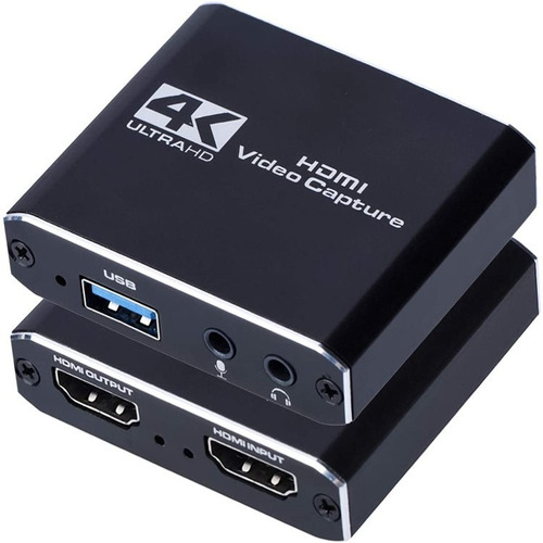 Capturadora De Video Hdmi 4k Hdmi A Usb 3.0convertidor Video