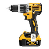 Taladro Percutor Dewalt Dcd796 20v/batería 5ah Xr 20v