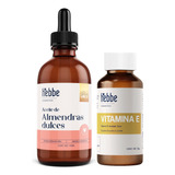 Kit Aceite De Almendras 120 Ml Y Vitamina E 50 G