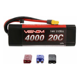 Bateria Lipo 7.4v 4000mah 20c 2s Venom