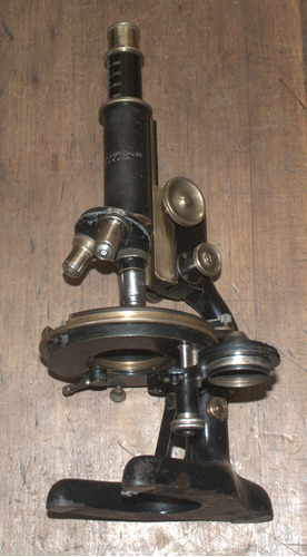 Antiguo Microscopio Bausch & Lomb Coleccion 