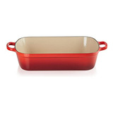 Asador Rectangular Le Creuset Enameled, 7 Qt.