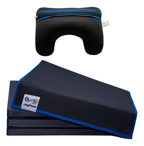 Kit Premium 1 Funda Antipolvo Para Ps4 + 1 Funda Joystick