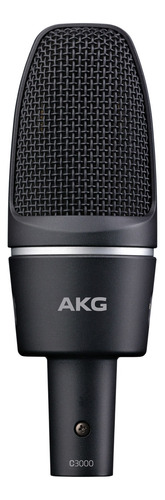 Micrófono Grabación C3000 Akg Condensador Cardioide Negro