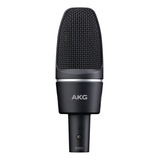 Micrófono Grabación C3000 Akg Condensador Cardioide Negro