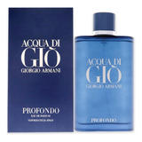 Acqua Di Gio Profondo 200 ml Nuevo, Sellado, Original!!