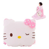 Cojin Frazada Almohada De Hello Kitty 