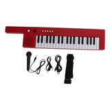Keytar Mini 37 Teclas Portátil Piano Organo Electrónico Ro
