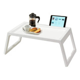 Mesa Cama Plegable Notebook Laptop Portátil Desayuno Bandeja