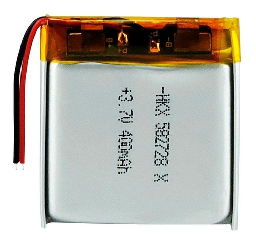 Batería Litio Recargable Hkx 582728 3.7v 400mah Auricular