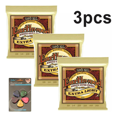 Ernie Ball 2006 Encordado Guitarra Acustica 10-50 3pcs | Meses sin interés
