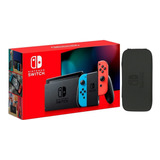 Nintendo Switch Neón Blue And Red Nuevo Modelo + Obsequio.