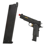 Magazine Estendido Airsoft Redwings 1911 Rossi Green Gas 6mm